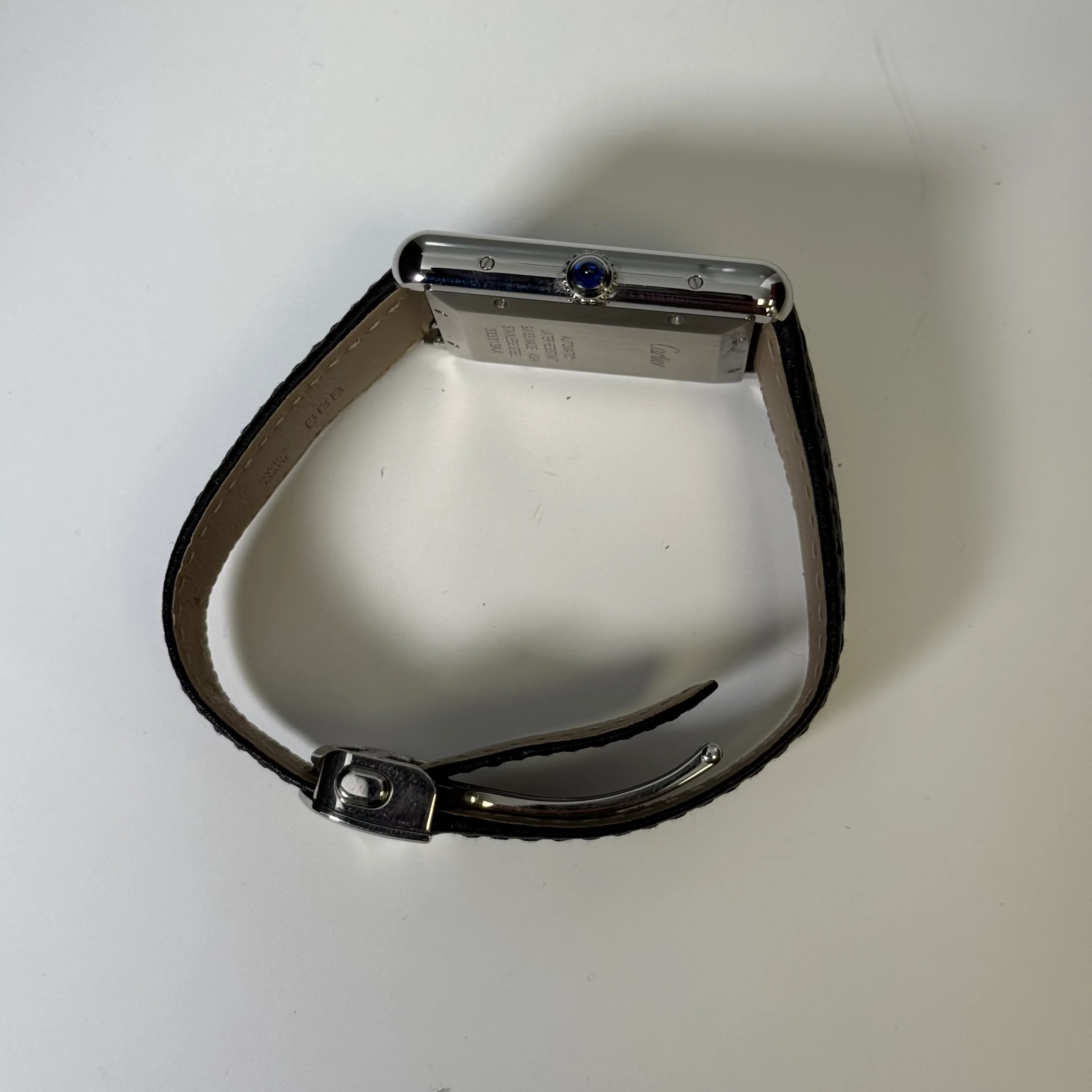 Cartier Tank 31mm Silver Dial Watch Ref# WSTA0040 - Image 5