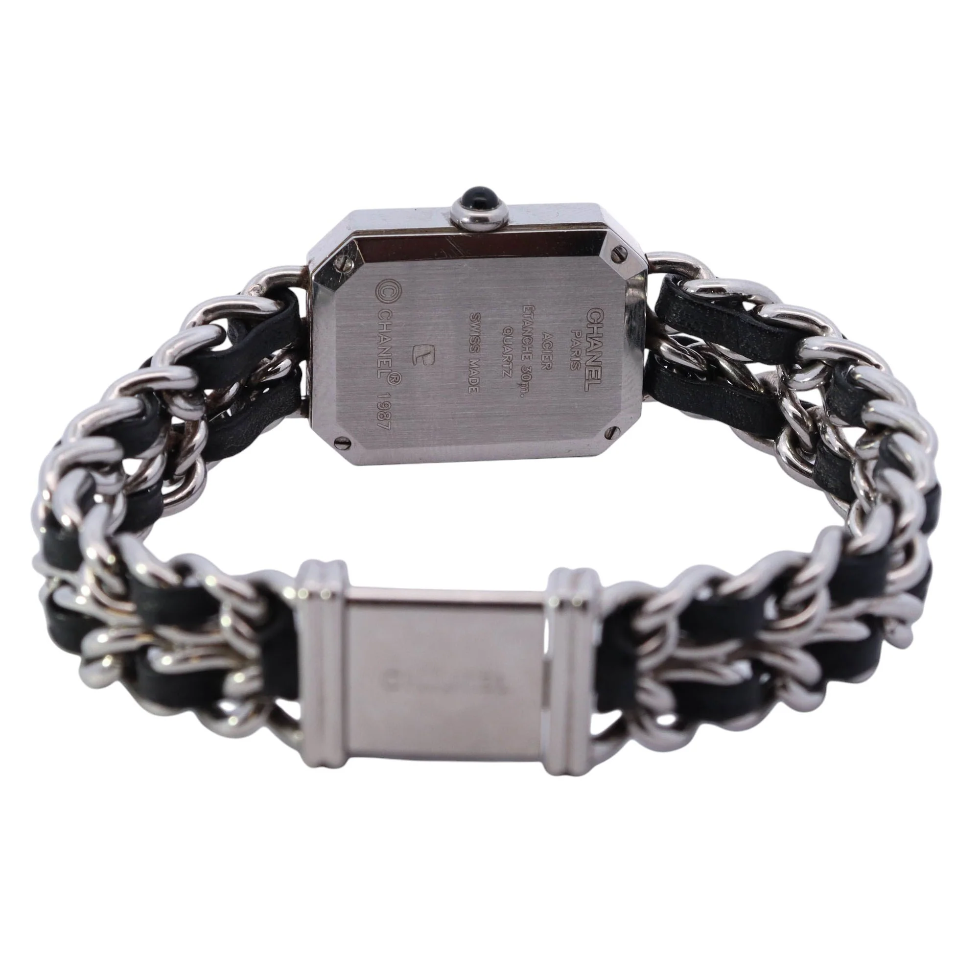 Chanel Premiere 26mm Black Dial Watch Ref# H0451 - Image 4