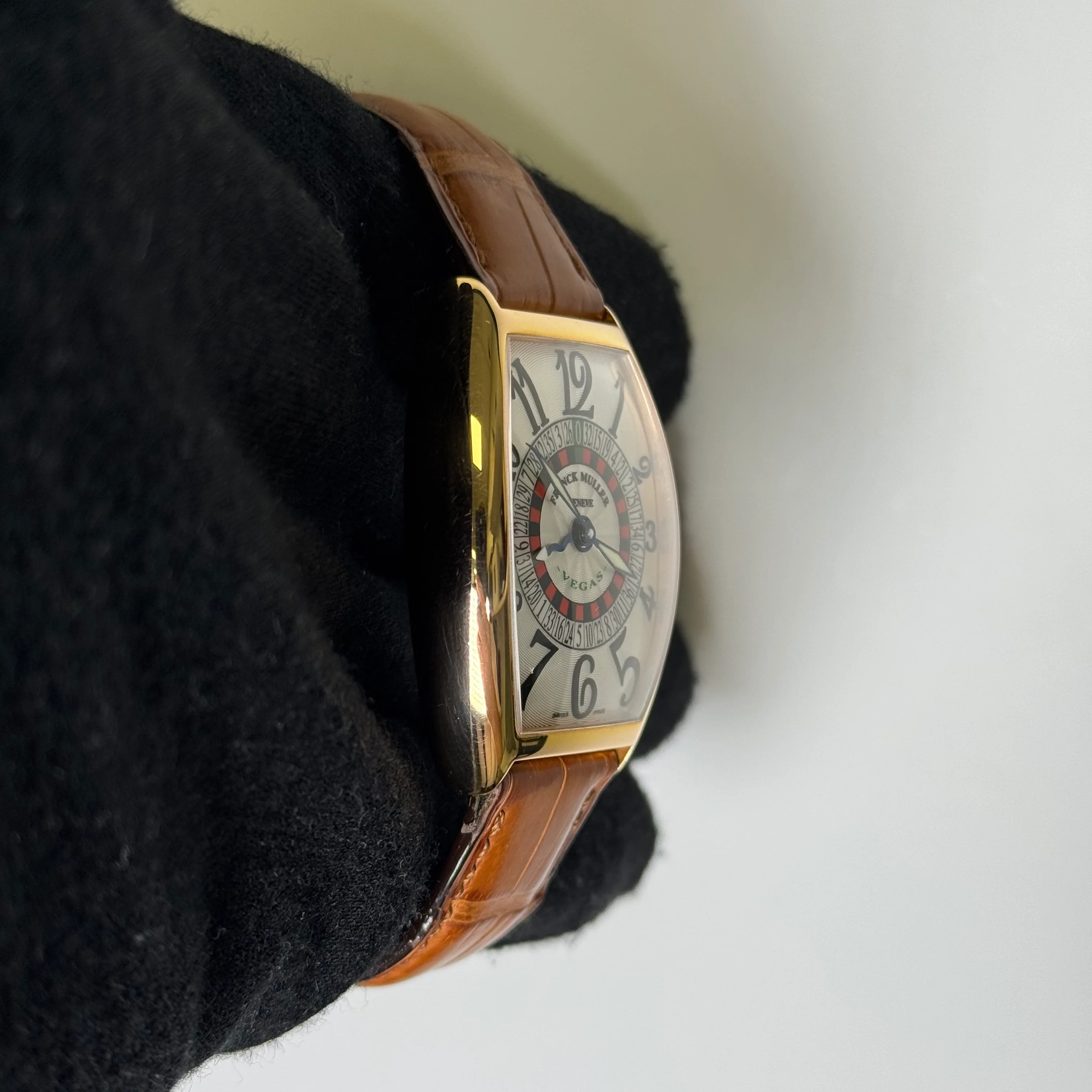 Franck Muller Cintrée Curvex 32mm Roulette Dial Watch Ref# 5850 - Image 3