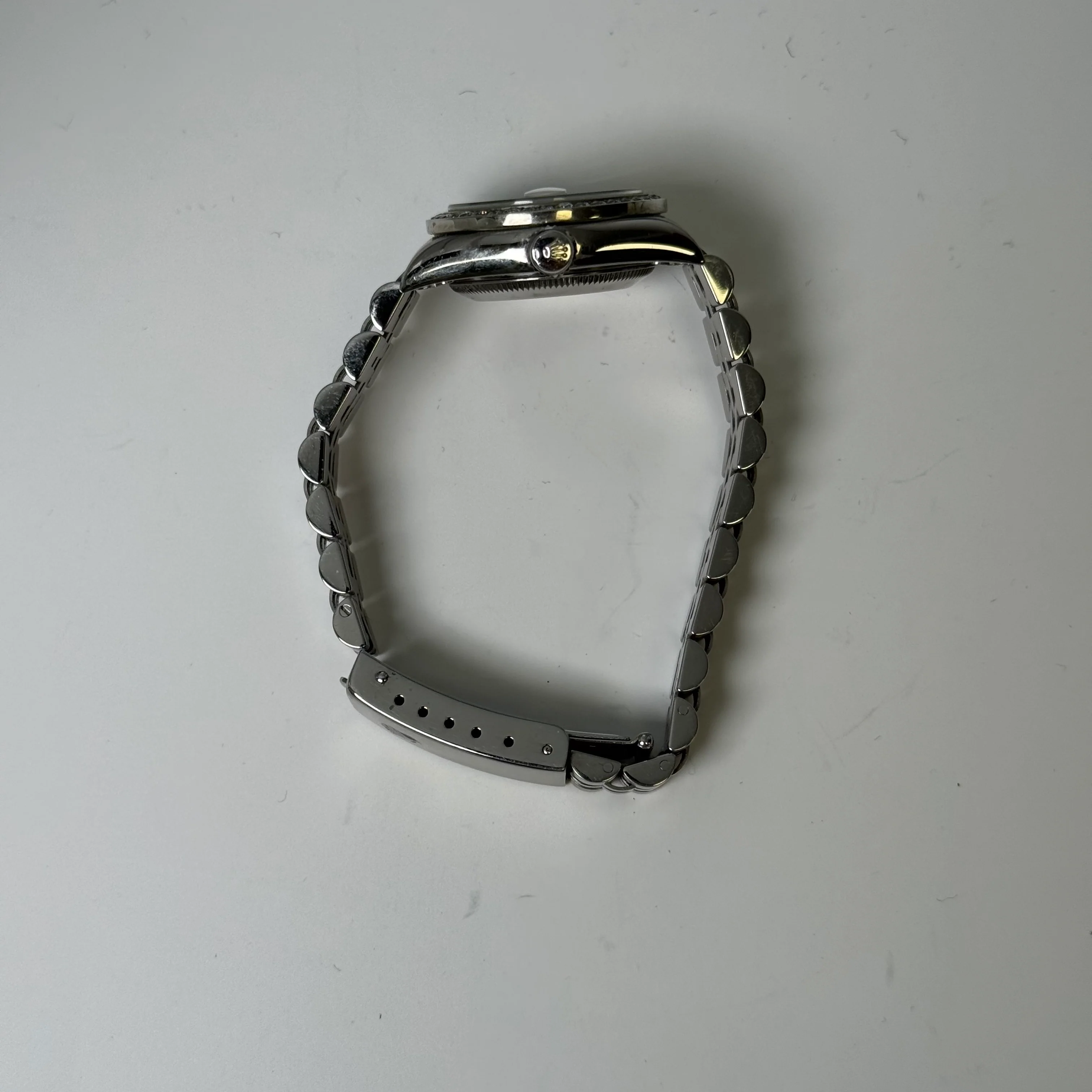 Rolex Datejust 26mm MOP Diamond Dial Watch Ref# 79174 - Image 5