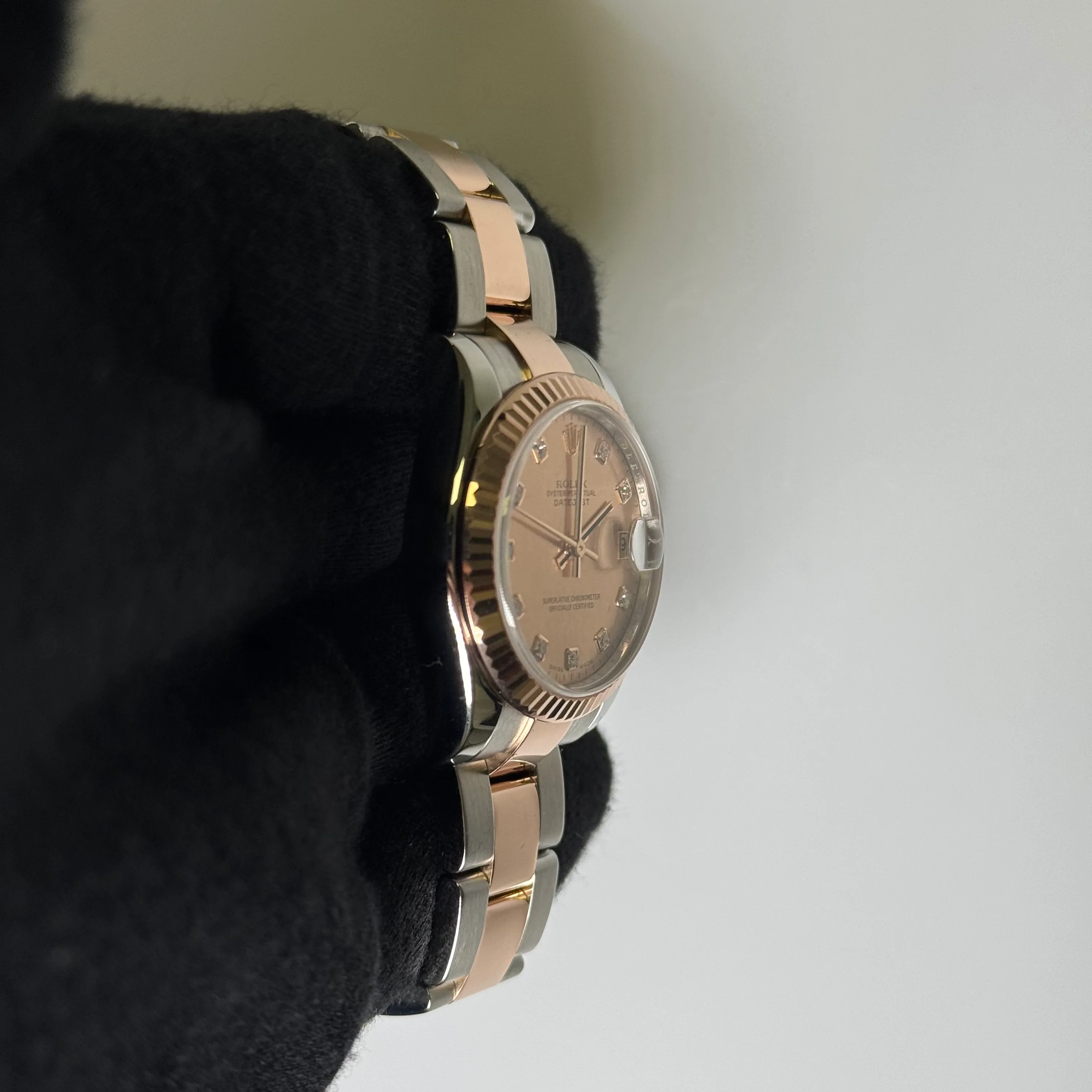 Rolex Datejust 31mm Pink MOP Dial Watch Ref# 178271 - Image 3