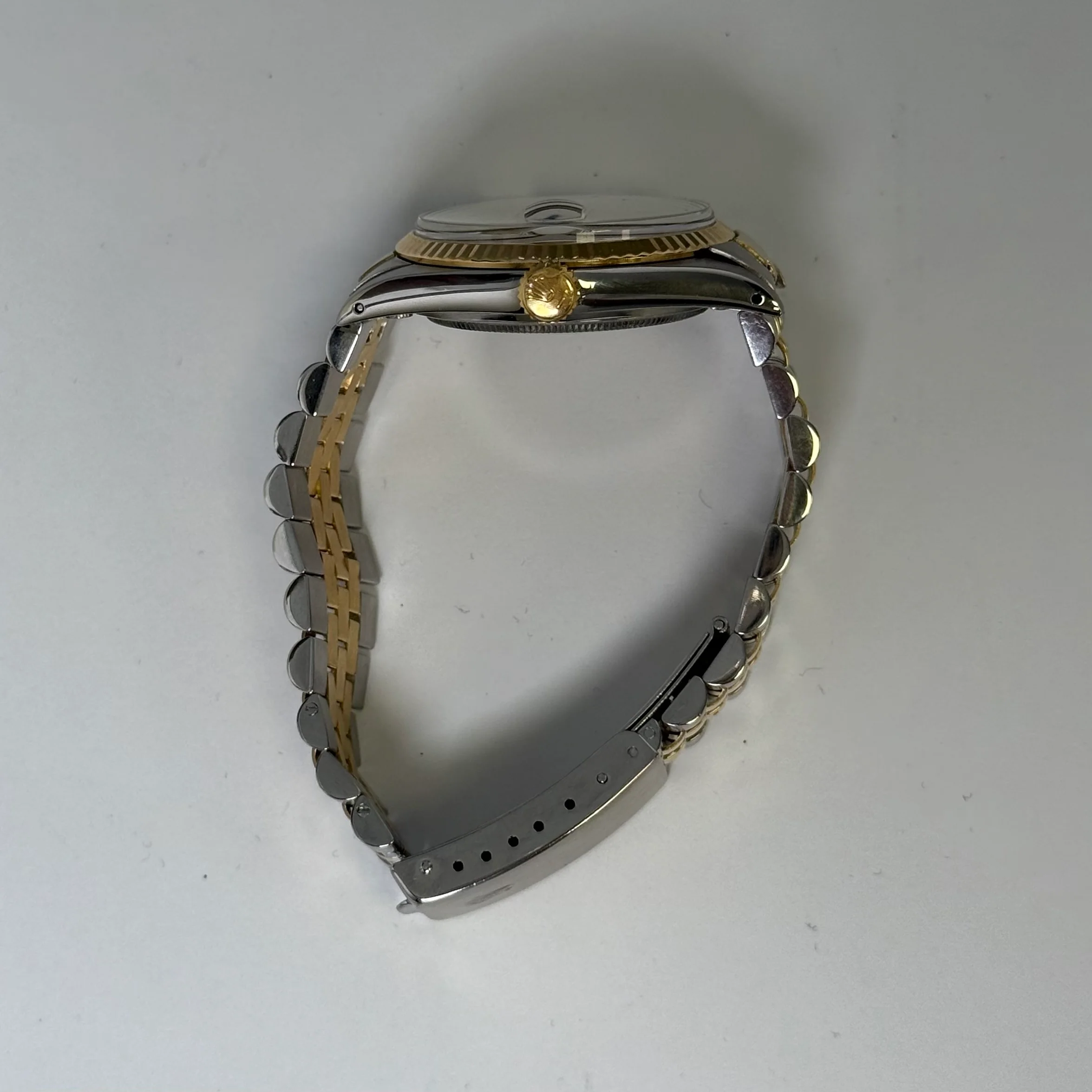 Rolex Datejust 36mm Champagne Linen Dial Watch Ref# 16013 - Image 5