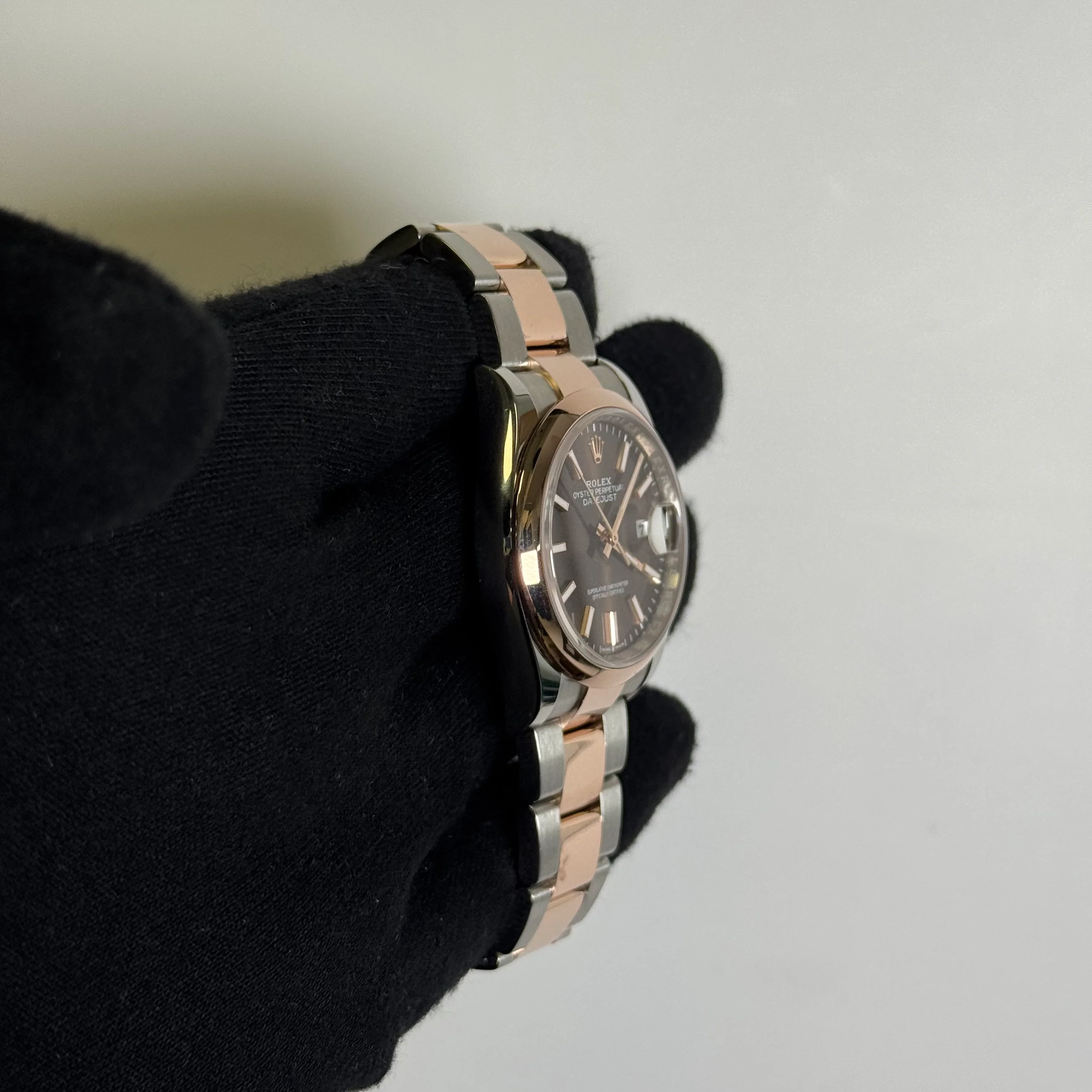 Rolex Datejust 36mm Chocolate Dial Watch Ref# 126201 - Image 3