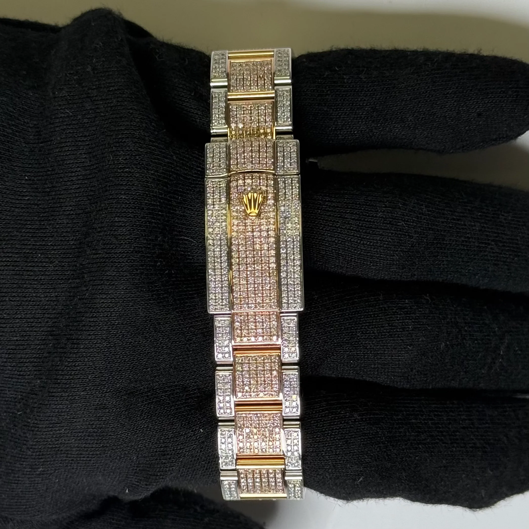 Rolex Datejust 36mm Custom Iced Out Dial Watch Ref# 126231 - Image 4