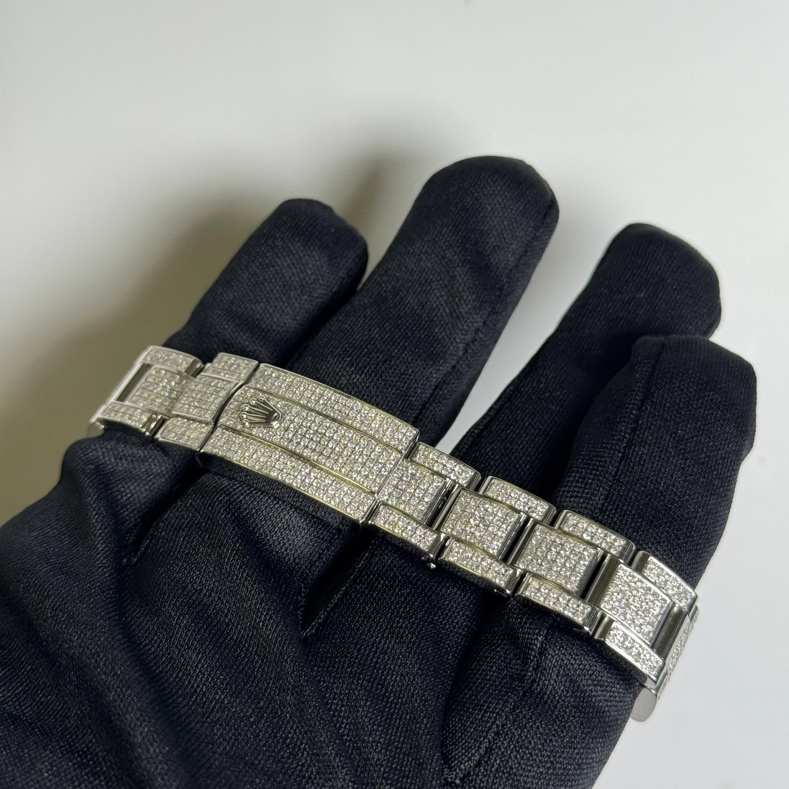 Rolex Datejust 31mm Custom Iced Out Dial Watch Ref# 278240 - Image 4