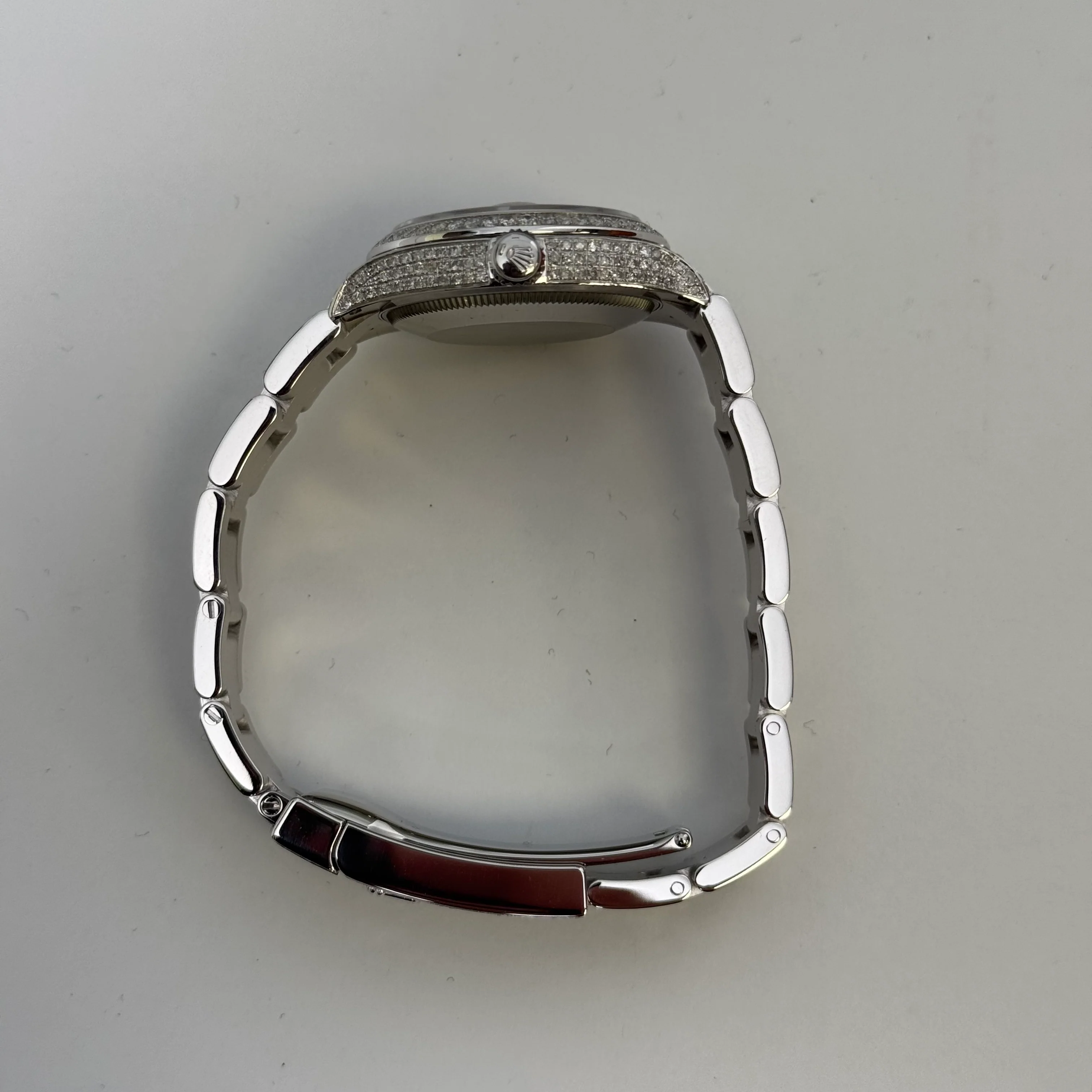 Rolex Datejust 31mm Custom Iced Out Dial Watch Ref# 278240 - Image 5