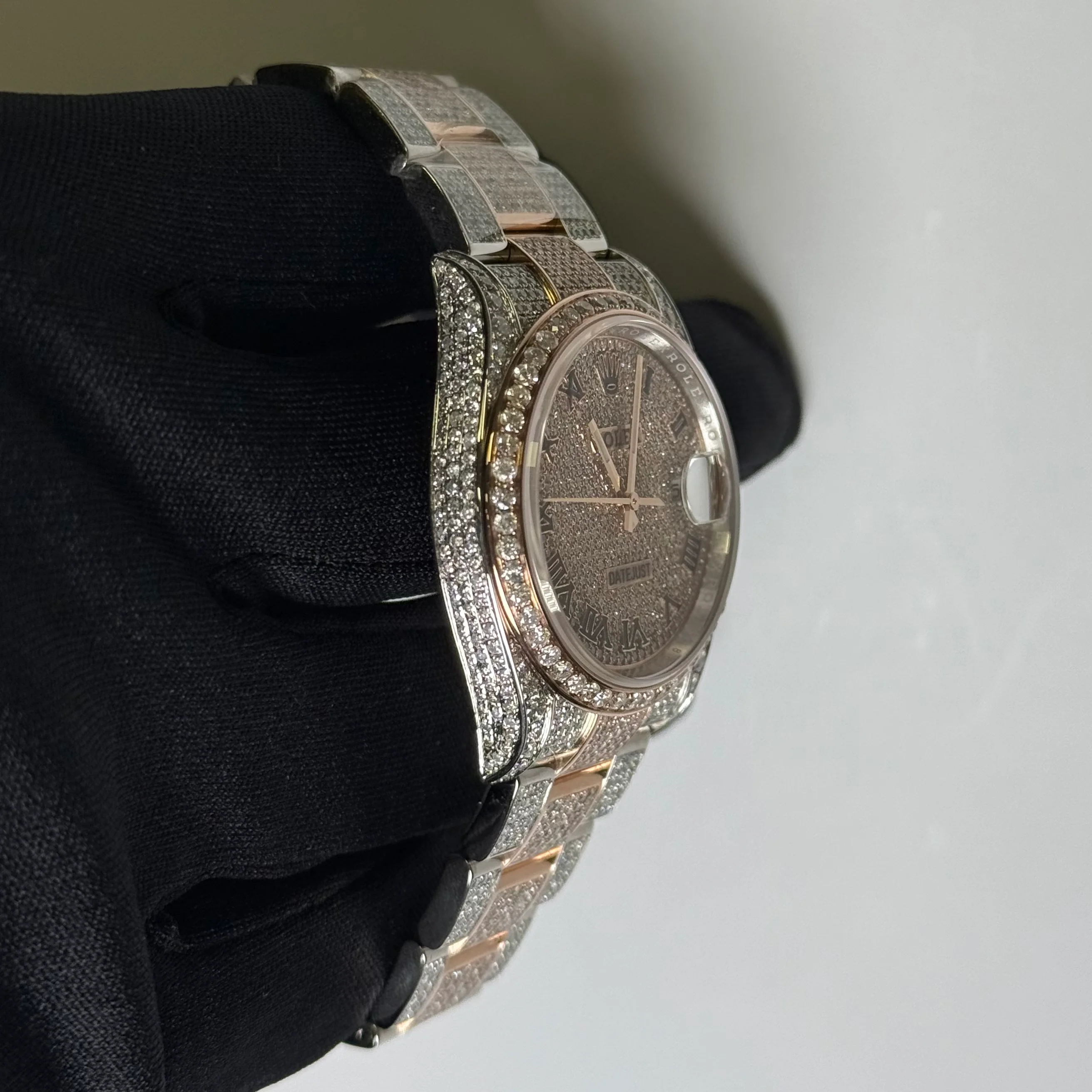 Rolex Datejust 36mm Custom Iced Out Dial Watch Ref# 126231 - Image 3