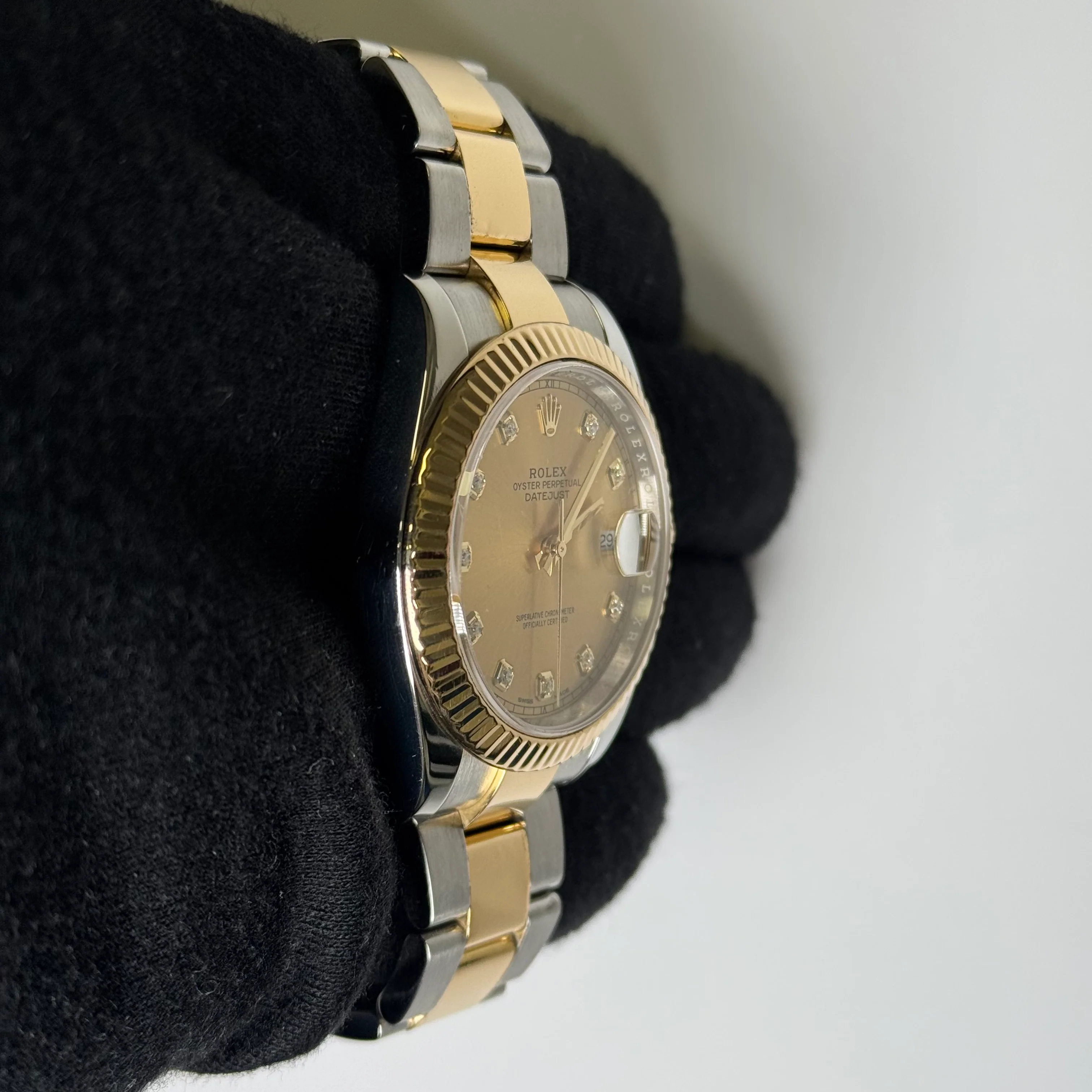 Rolex Datejust 41mm Champagne Dial Watch Ref# 126333 - Image 3