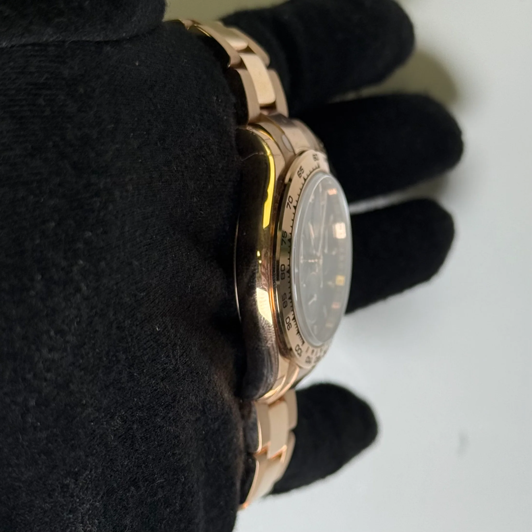 Rolex Daytona 40mm Chocolate Dial Watch Ref# 116505 - Image 3