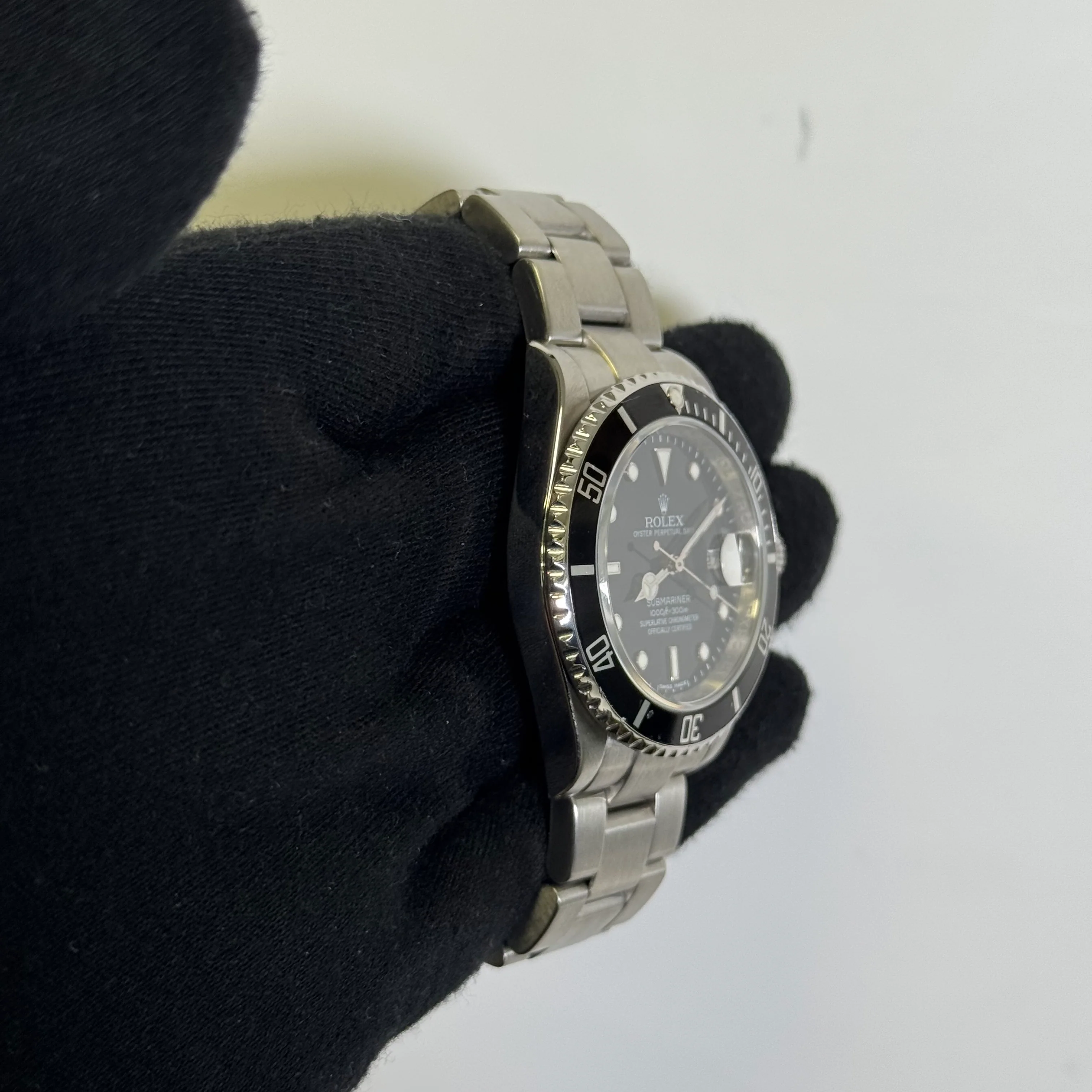Rolex Submariner 40mm Black Dial Watch Ref# 16610 - Image 3